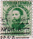 Stamps Spain -  Personajes República