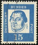 Stamps Germany -  Personajes