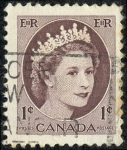 Stamps Canada -  Isabel II