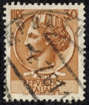 Stamps Italy -  Moneda