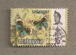 Stamps Malaysia -  Mariposas