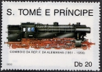 Stamps So Tom and Prncipe -  Trenes