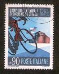 Stamps Italy -  Campeonato mundial de ciclismo