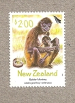 Stamps New Zealand -  Mono araña