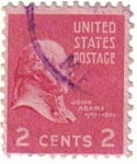 Stamps United States -  John Adams. 1797–1801