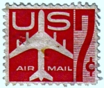 Stamps United States -  Air Mail. United States