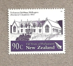 Stamps New Zealand -  150 Años de Parlamento
