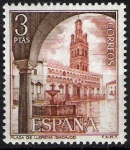Stamps Spain -  Serie turística. Plaza de Llerena, Badajoz.