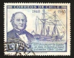 Stamps Chile -  barco