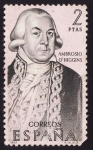 Stamps Spain -  Hambrosio O'Higgins