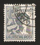 Stamps Germany -  trabajador