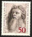 Stamps Germany -  hans holbein, pintor