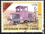 Stamps Afghanistan -  locomotora