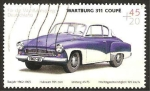 Stamps Germany -  automovil,  wartburg 311 coupe
