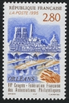 Stamps France -  FRANCIA: Valle de la Loire entre Sully-sur-Loire y Chalonnes