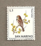 Stamps San Marino -  Gorrión