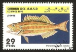 Stamps Morocco -  pez