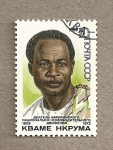 Stamps Russia -  80 Aniv nacimiento de Nkrumah presidente Ghana