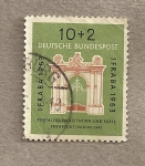 Stamps Germany -  Puertas palacio Thurn en Frankfurt am Main