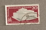 Stamps Germany -  Feria de Otoño de Leipzig