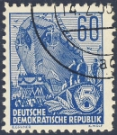 Stamps Germany -  DDR botadura de barco