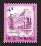 Stamps Austria -  lago de alm haute