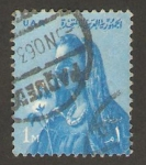 Stamps Egypt -  mujer egipcia