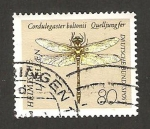 Stamps Germany -  1379 - libélula, cordulegaster boltonii