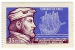Stamps Chile -  450º Aniv Desc. Estrecho de Magallanes