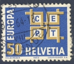 Stamps Switzerland -  Europa CEPT