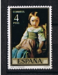 Stamps Spain -  Edifil  2206   Pintores   Eduardo Rosales y Martín  Día del Sello. Marco dorado  