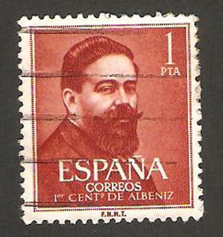 1321 - I Centº del nacimiento de Isaac Albéniz