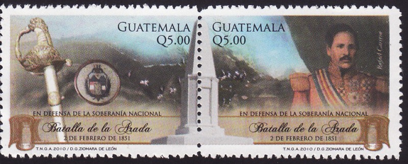 Batalla de la Arada 2 de Febrero de 1851