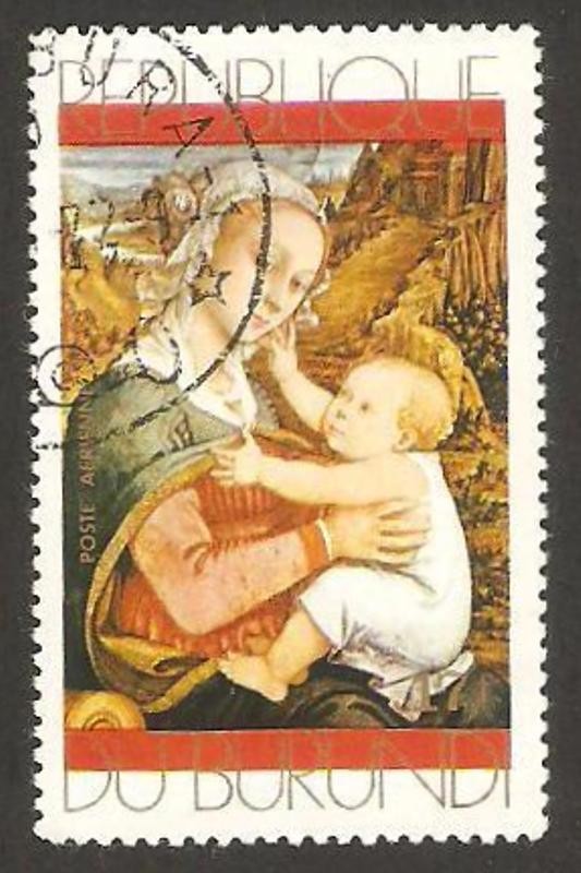pintura, mujer y niño