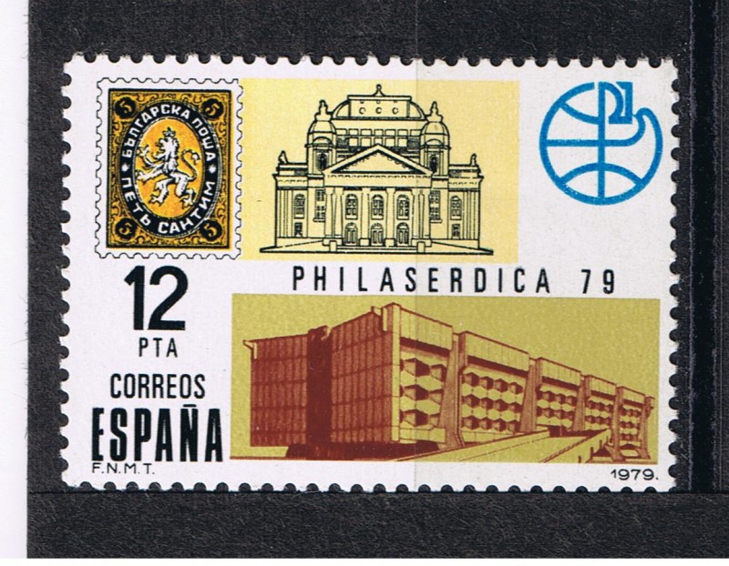 Edifil  2524  Exposición Filatélica Mnundial PHILASERDICA ´79  