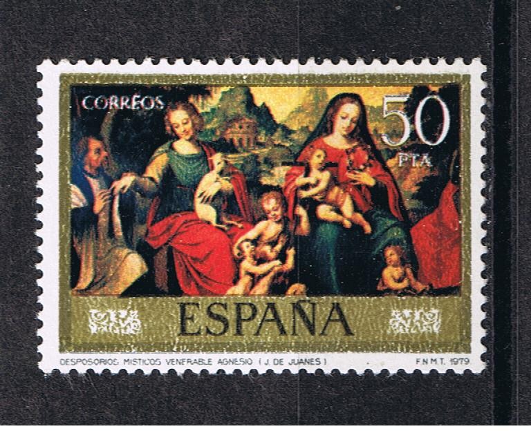 Edifil  2542   Pintores  Juan de Juanes  IV cen. de su muerte   Día del Sello.  