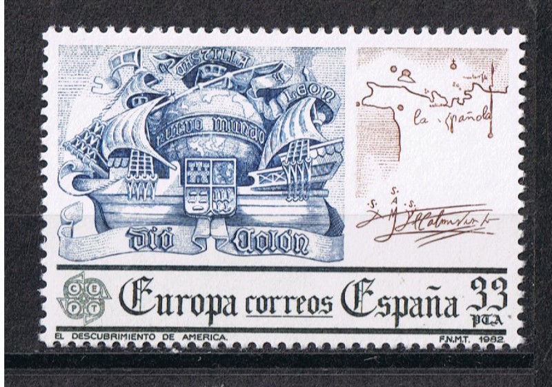 Edifil  2658  XXIII  serie Europa  