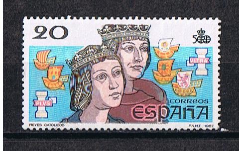 Edifil  2920  Centenario del Descubrimiento de América  