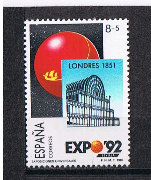 Edifil  2990  Exposición Universal de Sevilla. Exposiciones Universales  