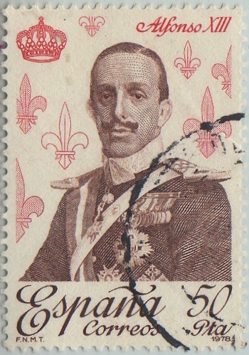 Reyes de España-Casa de Borbon-Alfonso XIII-1978