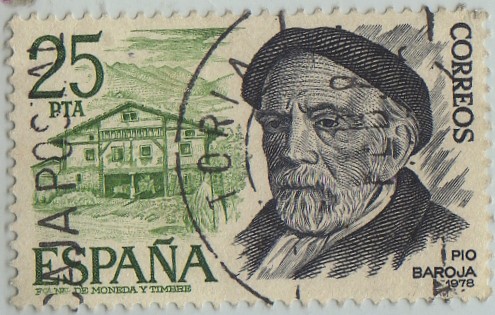personajes españoles-pio Baroja-1978