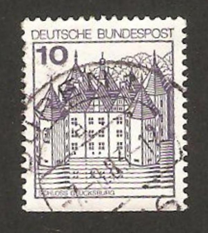 762 b - Castillo de Glucksburg