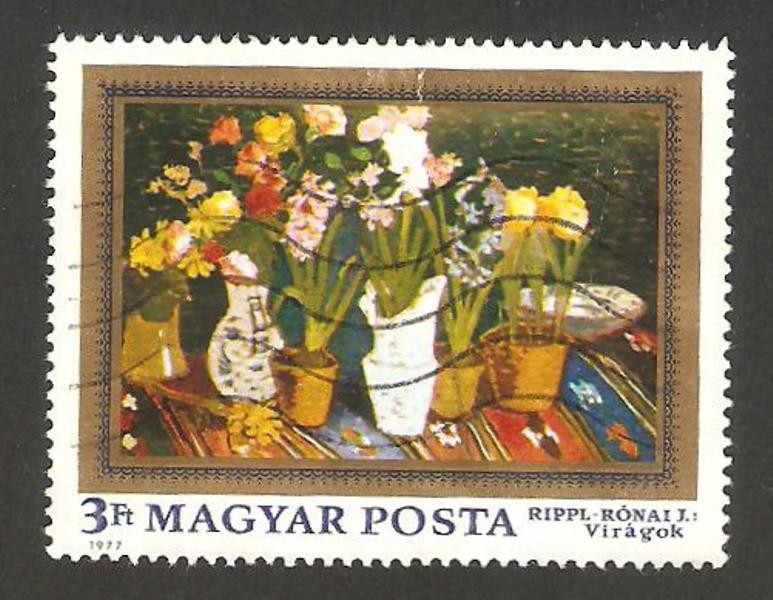 Cuadro del pintor húngaro Rippl Ronai