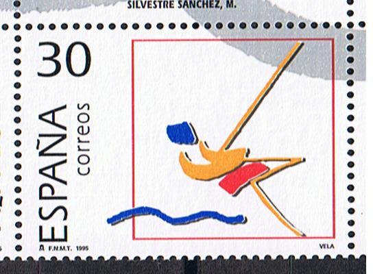 Edifil  3376  Deportes. Olímpicos de Plata  