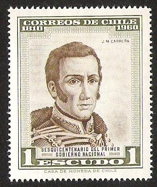 SESQUICENTENARIO PRIMER GOBIERNO NACIONAL- JOSE MIGUEL CARRERA