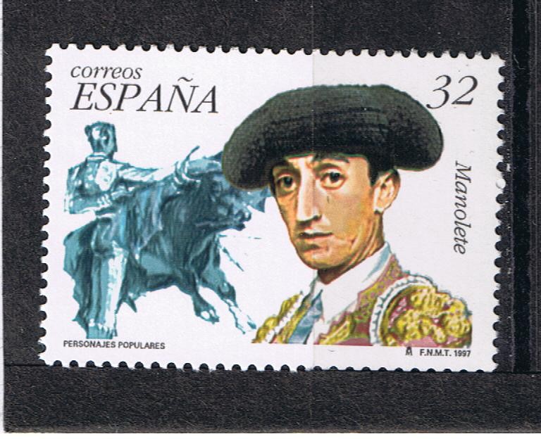 Edifil  3488  Personajes Populares  