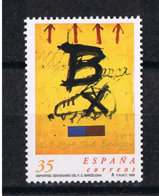 Edifil  3621  Deportes. Centenario del Futbol Club Barcelona.  