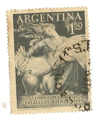 Centenario de la bolsa de cereales de Buenos Aires