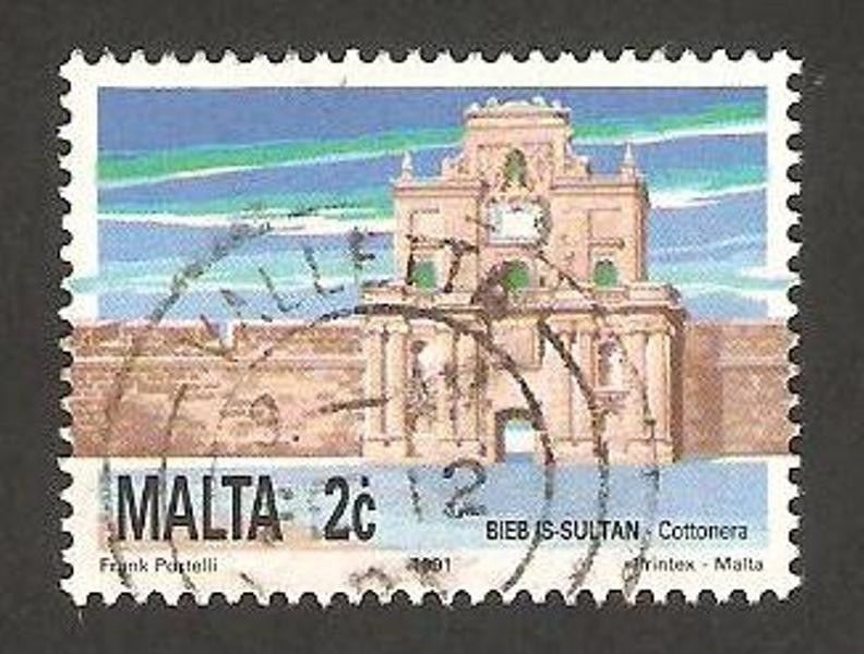 antigua puerta de cottonera