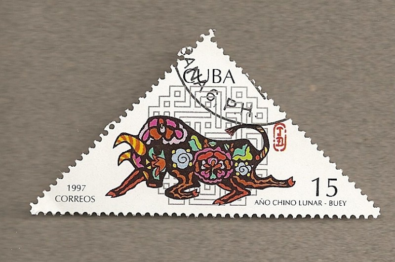 Año chino lunar buey